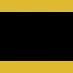 1/4" x 48" x 96" Matte Yellow/Black/Yellow King ColorCore® Engravable HDPE Sheet