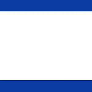 1/4" x 48" x 96" Matte Blue/White/Blue King ColorCore® Engravable HDPE Sheet