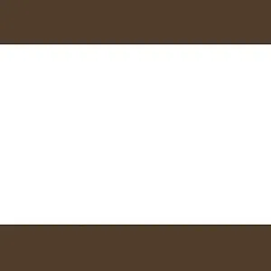 1/4" x 48" x 96" Matte Brown/White/Brown King ColorCore® Engravable HDPE Sheet