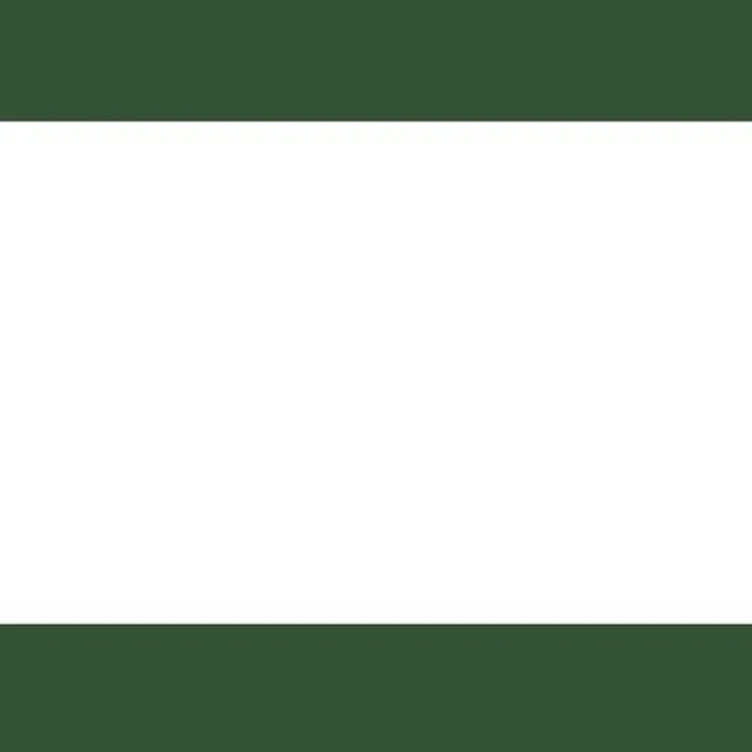 1/4" x 48" x 96" Matte Green/White/Green King ColorCore® Engravable HDPE Sheet