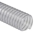 1.25" ID Flexadux® PV R-2 Light-Duty Clear PVC Hose with Spring Steel Wire Helix
