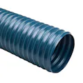 1.25" ID Flexadux® PV R-2 Light-Duty Blue PVC Hose with Spring Steel Wire Helix