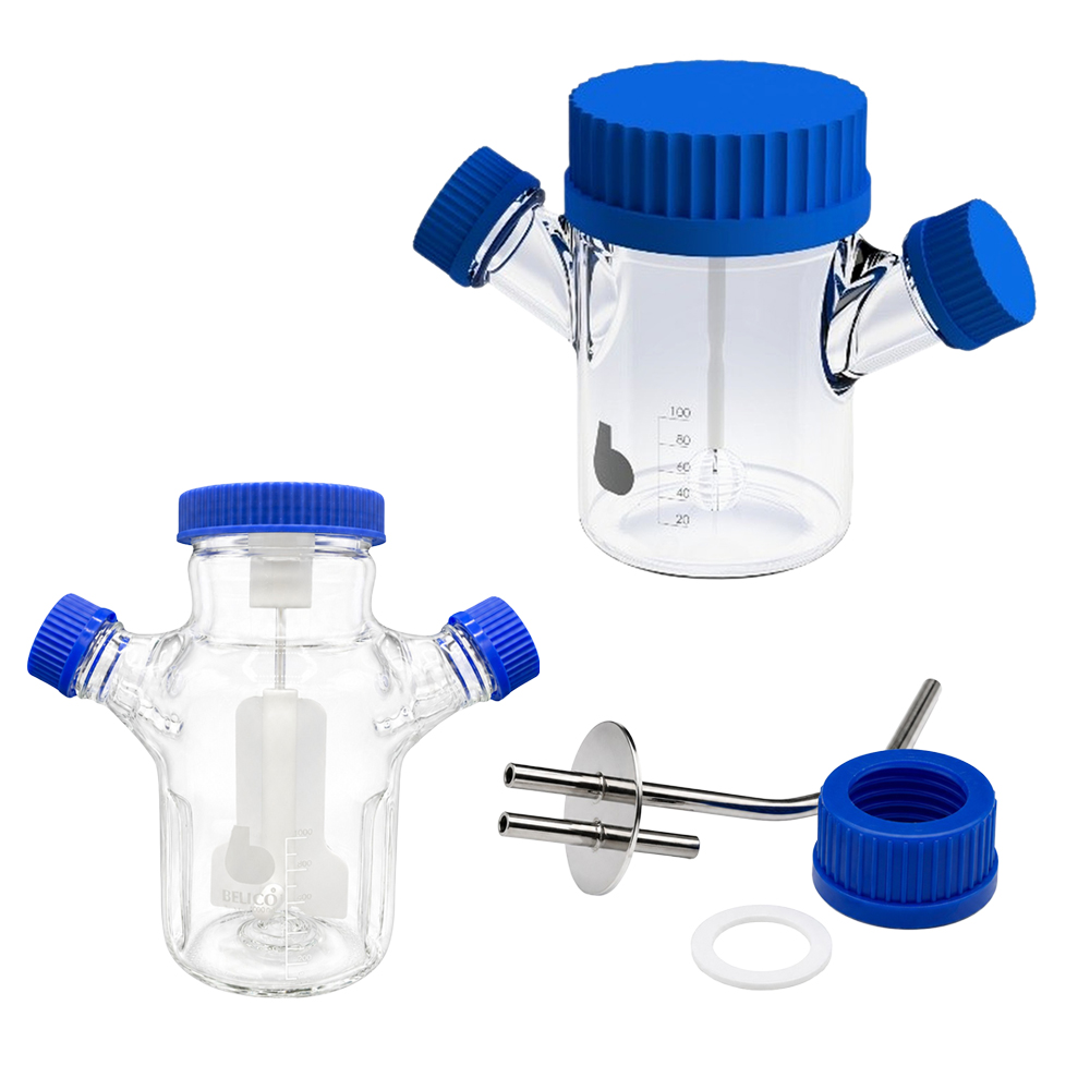45mm 2-Port Siphon & Vent Cap Assembly for 1 Liter Spinner Flasks