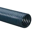 1.25" ID Flexadux® PV R-3 Heavy-Duty Blue PVC Hose with Coated Spring Steel Wire Helix