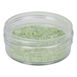 1/2 oz. Clear Polystyrene Straight-Sided Round Jar with 53/400 Neck (Cap Sold Separately)
