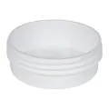 1 oz. White Polypropylene Straight-Sided Round Jar with 70/400 Neck (Cap Sold Separately)
