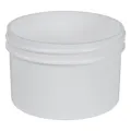 3 oz. White Polypropylene Straight-Sided Round Jar with 70/400 Neck (Cap Sold Separately)