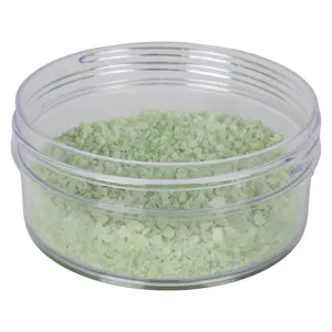 4 oz. Clear Polystyrene Straight-Sided Round Jar with 89/400 Neck (Cap Sold Separately)