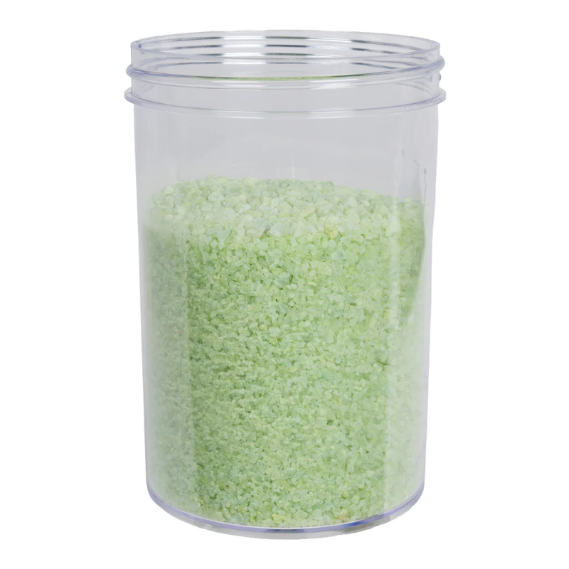 20 oz. Clear Polystyrene Straight-Sided Round Jar with 89/400 Neck (Cap Sold Separately)