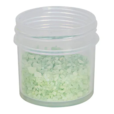 1 oz. Clarified Polypropylene Straight-Sided Round Jar with 43/400 Neck (Cap Sold Separately)