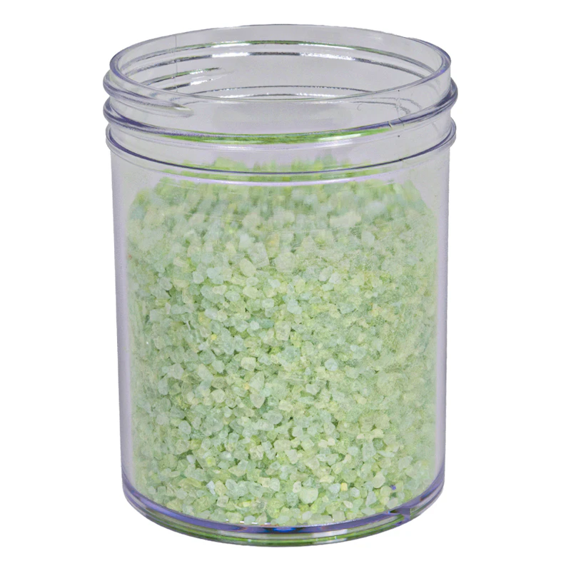 2 oz. Clear Polystyrene Straight-Sided Round Jar with 48/400 Neck (Cap Sold Separately)