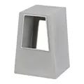 Gray Polypropylene Weather Hood/Pedestal for Plastec 15 TEFC (1 & 3 Phase), Plastec 20 TEFC (1 & 3 Phase), Storm 10 TEFC (1 Phase), Storm 12 TEFC (1 & 3 Phase) & Storm 14 TEFC (3 Phase) Series Exhaust Fan Blowers