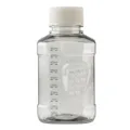 500mL PET PharmaTainer™ Square Sterile Lab Bottle with 48mm Cap - Case of 60