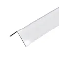 1" Leg x 1" Leg x 0.05" Thickness Clear Polycarbonate 90° Angle - 6' Length