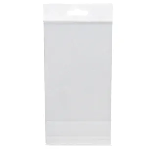 High Clarity Polypropylene Lip & Tape Header Bags with Hang Hole
