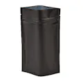 5" W x 8" L + 2-1/2" BG x 5 mil Thick Black Stand-Up Barrier Zipper Pouch - Case of 1000