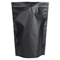 9" W x 13-1/2" L + 4-3/4" BG x 5 mil Thick Black Stand-Up Barrier Zipper Pouch - Case of 500