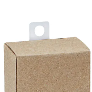Round Hole rPETG Self-Adhesive Hang Tabs - 36 Tabs per Sheet; 14 Sheets per Package