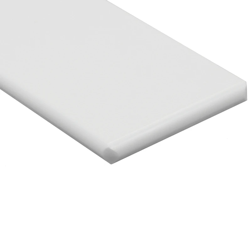 1/2" x 24" x 24" White King StarBoard® ST HDPE Sheet