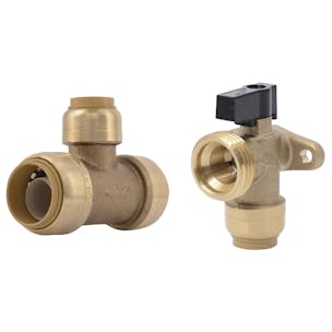 SharkBite® Brass Push Fittings & Valves