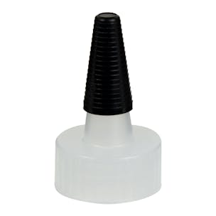 Natural Yorker Spout Caps with Long Black Tips