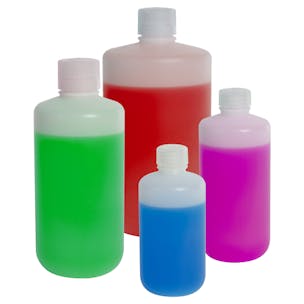 Thermo Scientific™ Nalgene™ Level 5 Fluorinated Bottles & Carboys with Caps