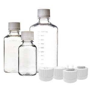 EZBio® Sterile Media Bottles with Caps
