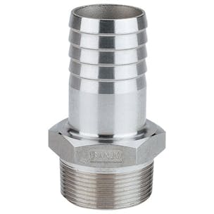 Banjo® 316 Stainless Steel Hose Barb Fittings