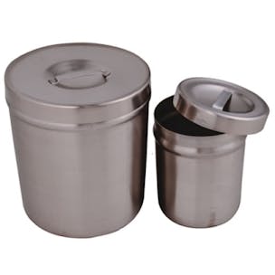 Stainless Steel Dressing Jars with Lids