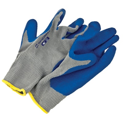 Rubber Coated Knit Gloves