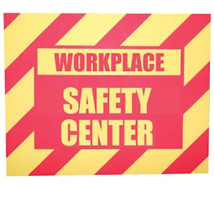 Safety Center/Compliance Center Sign