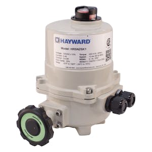 Hayward® HRSN2 Series Quarter Turn Electric Actuator