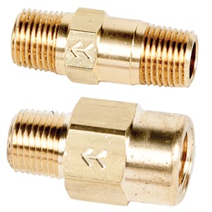 SMC 210 Series 1/8" Brass Check Valves