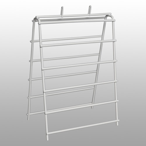 Wire Saddle Pack Stand - 6" L  X 6-1/4" W X 11.75" Hgt.