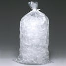 12" x 21" x 1.2 mil 10 lbs. LDPE Imprinted "ICE" Bags