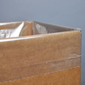 15" x 9" x 24" x 1.5 mil Clear Meat Box Liners