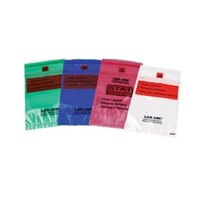 Lab-Loc® Specimen Bags with Removable Biohazard Symbol