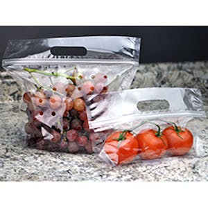 MiniGrip GreenLine 5x7 Plastic Zip Bags