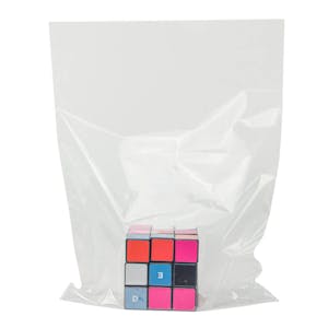 10" L x 7" W 80 Gauge Clear PVC Shrink Bags - Box of 500