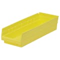 Yellow Akro-Mils® Shelf Bin - 17-7/8" L x 6-5/8" W x 4" Hgt.