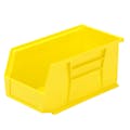 10-7/8" L x 5-1/2" W x 5" Hgt. OD Yellow Storage Bin