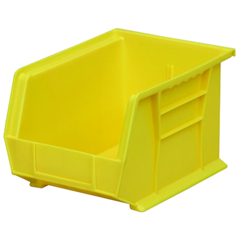 10-3/4" L x 8-1/4" W x 7" Hgt. OD Yellow Storage Bin