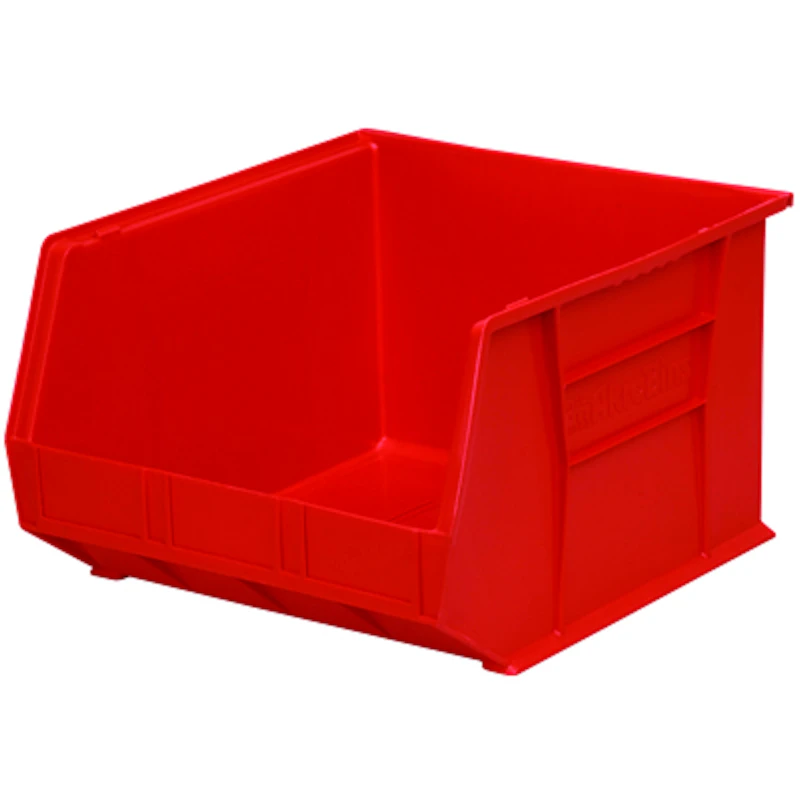 18" L x 16-1/2" W x 11" Hgt. OD Red Storage Bin *Not designed for hanging systems.