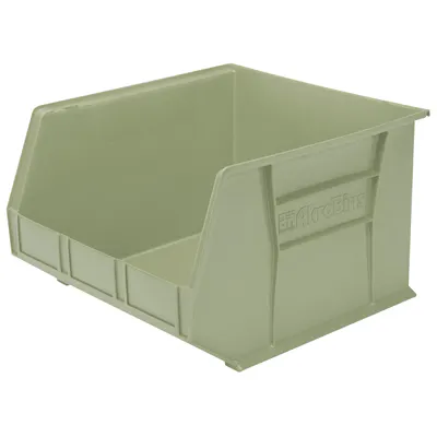 18" L x 16-1/2" W x 11" Hgt. OD Stone Storage Bin