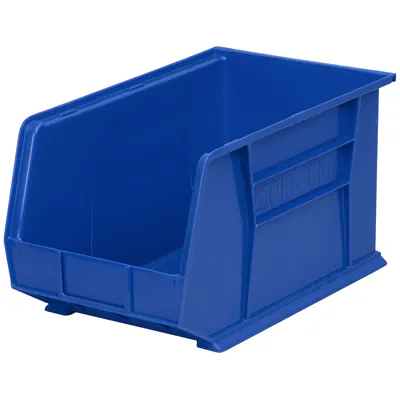 18" L x 11" W x 10" Hgt. OD Blue Storage Bin