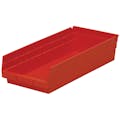 Red Akro-Mils® Shelf Bin - 17-7/8" L x 8-3/8" W x 4" Hgt.