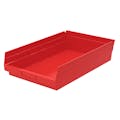 Red Akro-Mils® Shelf Bin- 17-7/8" L x 11-1/8" W x 4" Hgt.