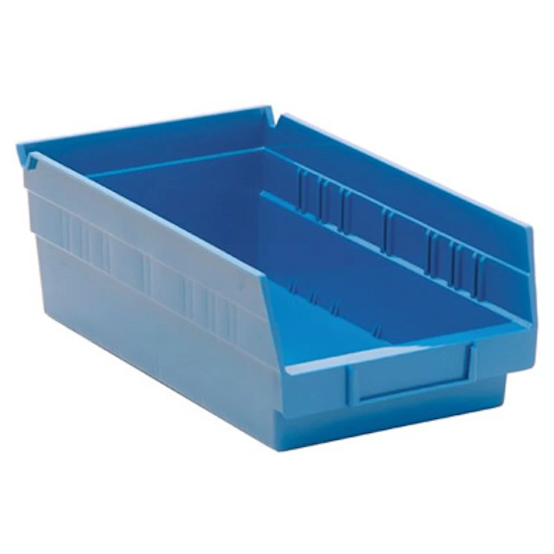 Blue Quantum® Economy Shelf Bin - 11-5/8" L x 6-5/8" W x 4" Hgt.