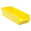 Yellow Quantum® Economy Shelf Bin - 17-7/8" L x 6-5/8" W x 4" Hgt.