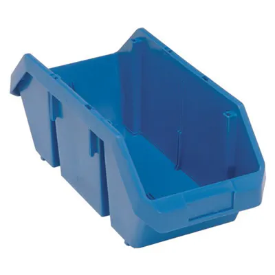 18-1/2" L x 8-3/8" W x 7" Hgt. Blue QuickPick Double Sided Bin